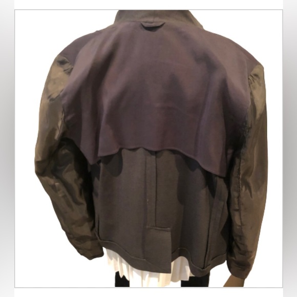 Brunello Cucinelli Dark Grey Wool Blazer Women Size IT46 - Picture 7 of 17